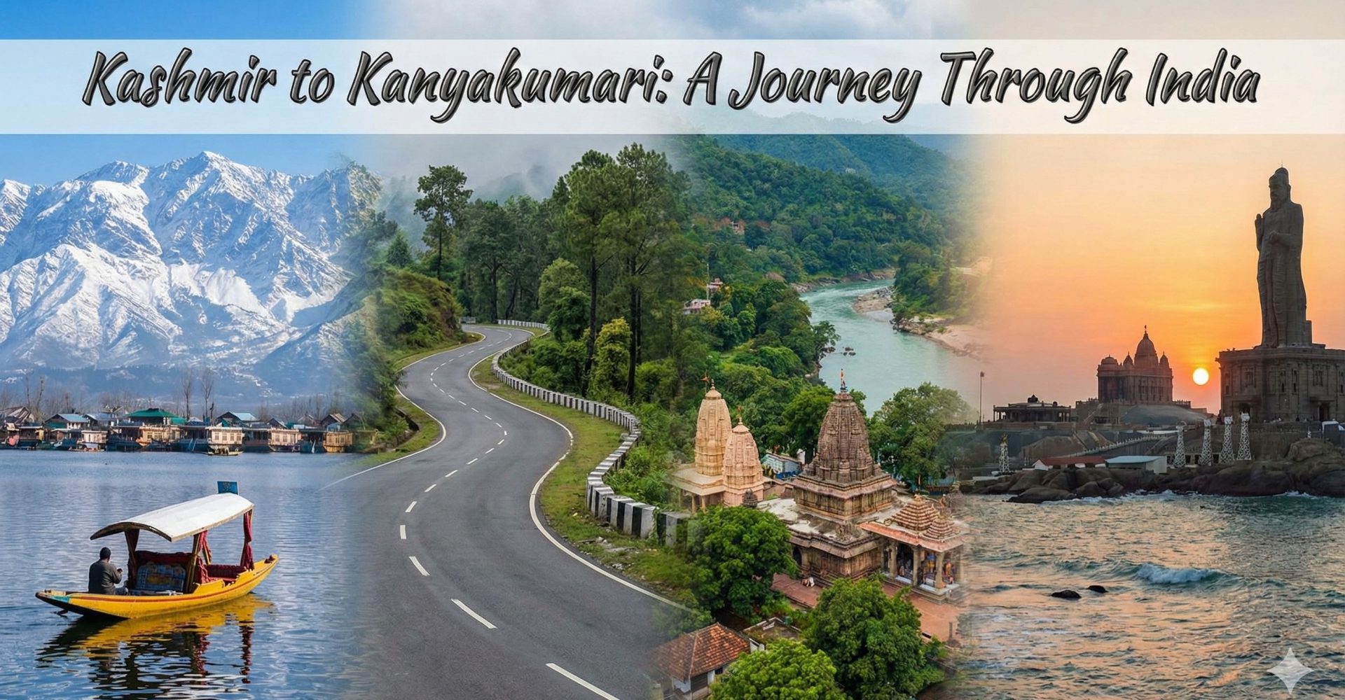 Kashmir to Kanyakumari Road Trip-40 Days