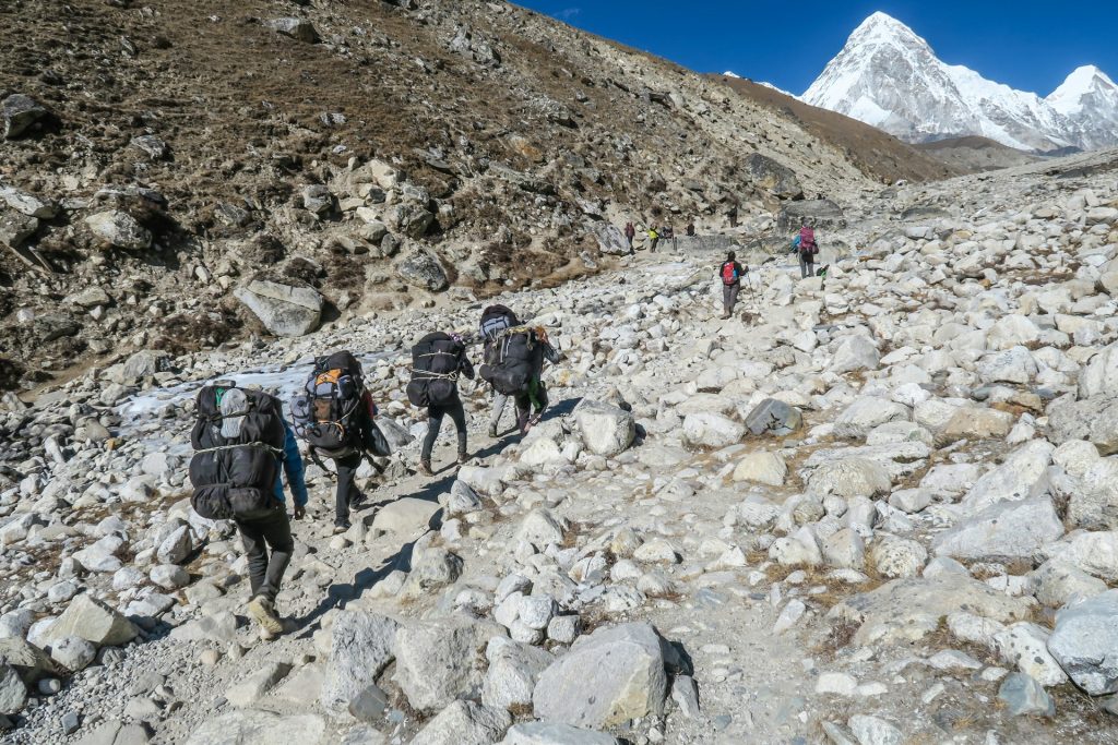 Khumbu Icefall, Himalayas, Nepal