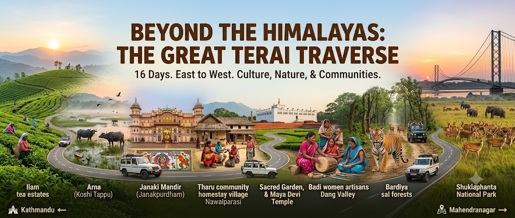 “Unseen Nepal: The East-to-West Terai Traverse”